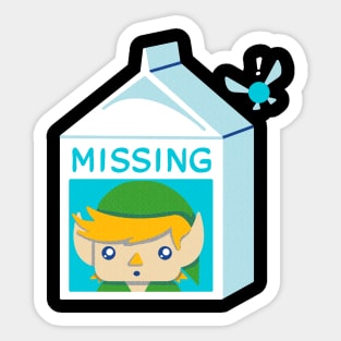 missing link broken link Sticker